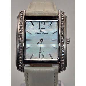 Lucien Piccard Lady's Coca White Dial Crystal Watch